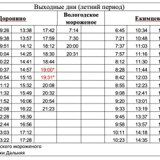 Изменения в расписании маршрута автобуса №42