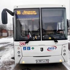 Электронные указатели могут появиться на автобусах ПАТП №1